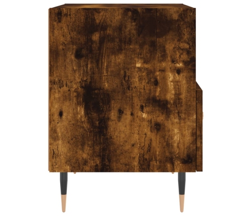 vidaXL naktsskapītis, ozolkoka krāsa, 40x35x47,5 cm, inženierijas koks