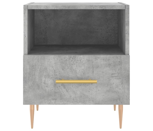 vidaXL naktsskapīši, pelēki, 2 gab., 40x35x47,5 cm, inženierijas koks