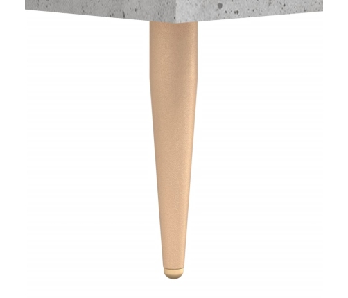 vidaXL naktsskapīši, pelēki, 2 gab., 40x35x47,5 cm, inženierijas koks