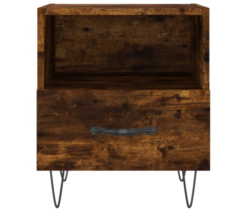 vidaXL naktsskapīši, 2 gb., ozolkoka, 40x35x47,5 cm, inženierijas koks