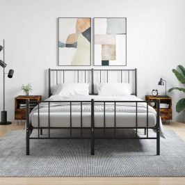 Naktsskapīši, 2 Gb., Ozolkoka, 40X35X47,5 Cm, Inženierijas Koks Vidaxl