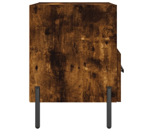 vidaXL naktsskapītis, ozolkoka krāsa, 40x35x47,5 cm, inženierijas koks