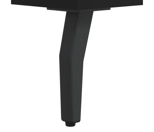 vidaXL naktsskapīši, 2 gab., melni, 40x35x47,5 cm, inženierijas koks