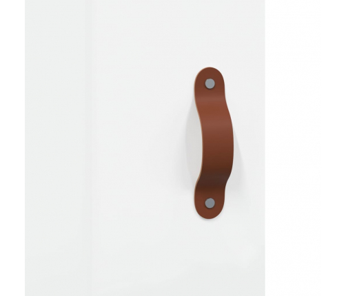 vidaXL naktsgaldiņš, spīdīgi balts, 40x40x50 cm, inženierijas koks