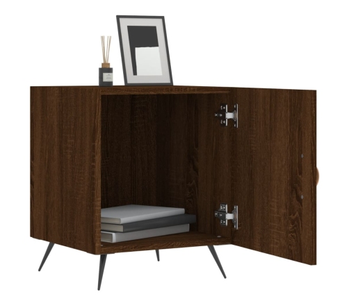 vidaXL naktsskapīši, 2 gab., ozolkoka, 40x40x50 cm, inženierijas koks