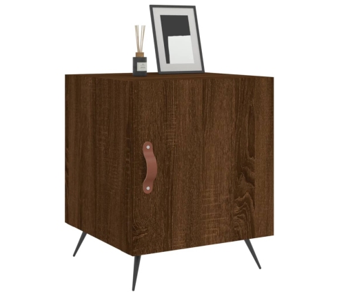 vidaXL naktsskapīši, 2 gab., ozolkoka, 40x40x50 cm, inženierijas koks