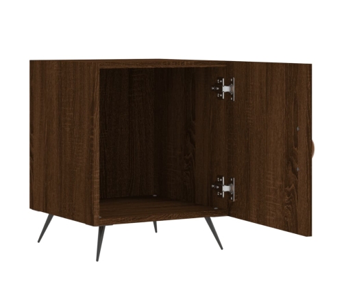 vidaXL naktsskapīši, 2 gab., ozolkoka, 40x40x50 cm, inženierijas koks