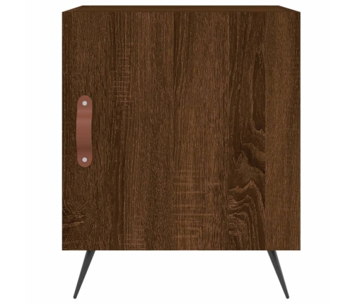 vidaXL naktsskapīši, 2 gab., ozolkoka, 40x40x50 cm, inženierijas koks