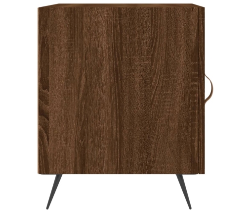 vidaXL naktsskapīši, 2 gab., ozolkoka, 40x40x50 cm, inženierijas koks