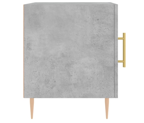 vidaXL naktsskapīši, 2 gab., pelēki, 40x40x50 cm, inženierijas koks