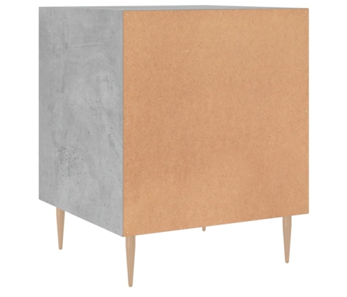 vidaXL naktsskapīši, 2 gab., pelēki, 40x40x50 cm, inženierijas koks