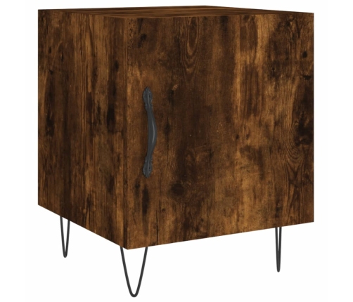 vidaXL naktsskapīši, 2 gab., ozolkoka, 40x40x50 cm, inženierijas koks