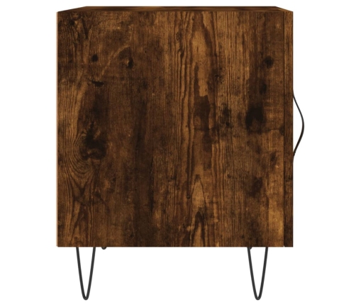 vidaXL naktsskapīši, 2 gab., ozolkoka, 40x40x50 cm, inženierijas koks