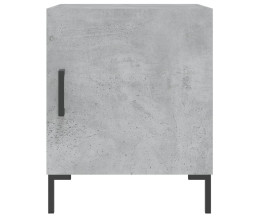 vidaXL naktsskapīši, 2 gab., pelēki, 40x40x50 cm, inženierijas koks