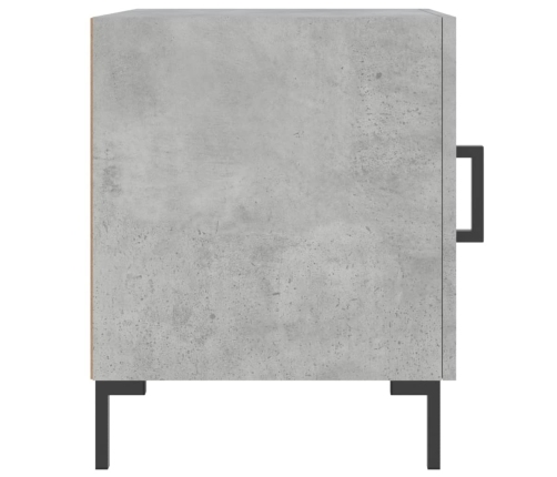 vidaXL naktsskapīši, 2 gab., pelēki, 40x40x50 cm, inženierijas koks