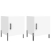 vidaXL naktsskapīši, 2 gab., balti, 40x40x50 cm, inženierijas koks