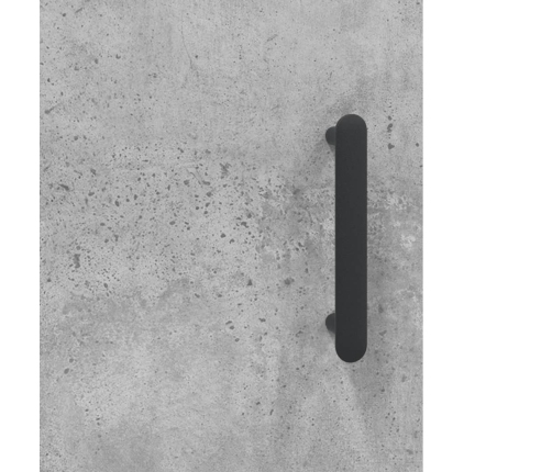 vidaXL naktsskapītis, betona pelēks, 40x40x50 cm, inženierijas koks