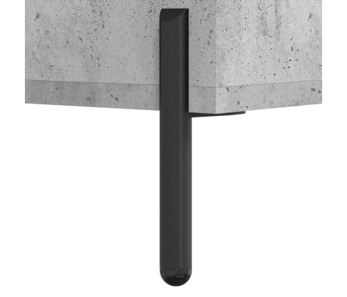 vidaXL naktsskapītis, betona pelēks, 40x40x50 cm, inženierijas koks