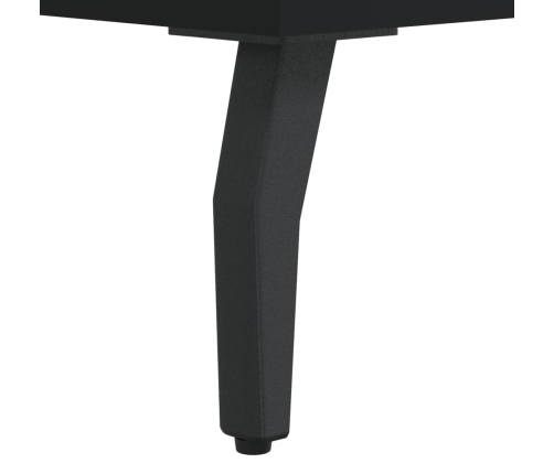 vidaXL naktsskapīši, 2 gab., melni, 40x40x50 cm, inženierijas koks