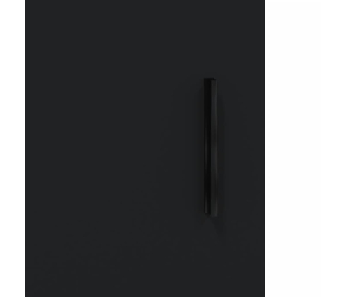 vidaXL naktsskapīši, 2 gab., melni, 40x40x50 cm, inženierijas koks