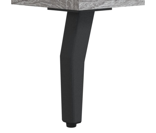 vidaXL naktsskapīši, 2 gab., pelēcīgi, 40x40x50 cm, inženierijas koks