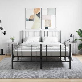 Naktsskapīši, 2 Gab., Pelēcīgi, 40X40X50 Cm, Inženierijas Koks Vidaxl