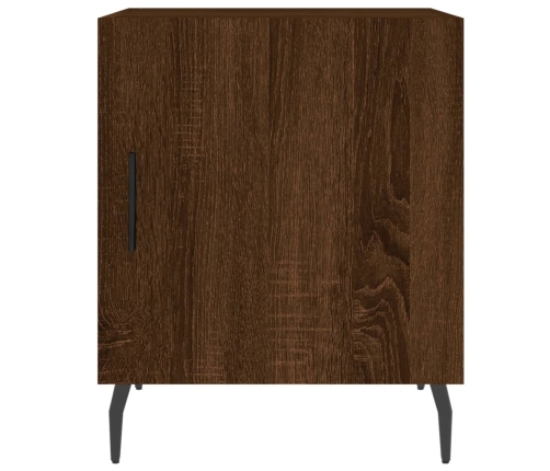 vidaXL naktsskapīši, 2 gab., ozolkoka, 40x40x50 cm, inženierijas koks