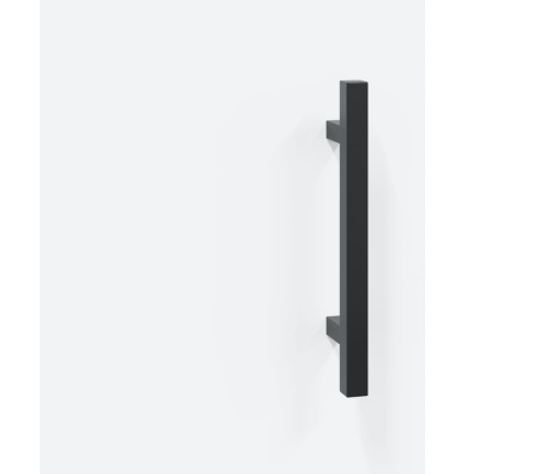 vidaXL naktsskapīši, 2 gab., balti, 40x40x50 cm, inženierijas koks