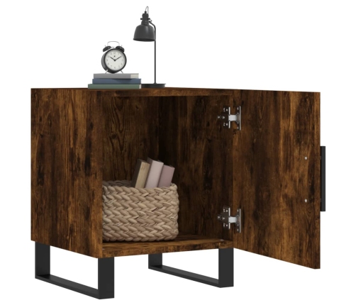 vidaXL naktsskapīši, 2 gab., ozolkoka, 40x40x50 cm, inženierijas koks