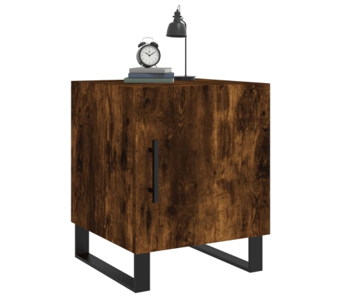 vidaXL naktsskapīši, 2 gab., ozolkoka, 40x40x50 cm, inženierijas koks