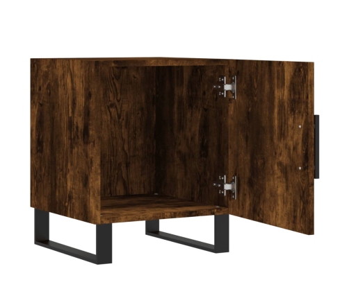 vidaXL naktsskapīši, 2 gab., ozolkoka, 40x40x50 cm, inženierijas koks