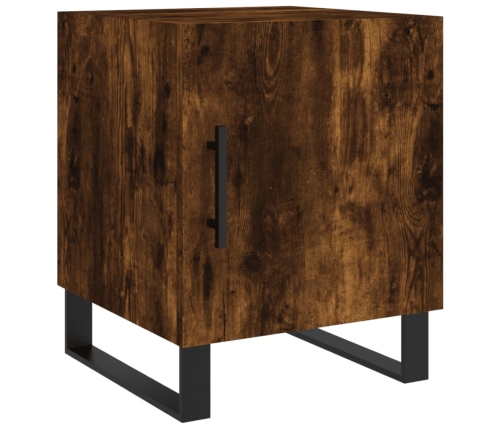 vidaXL naktsskapīši, 2 gab., ozolkoka, 40x40x50 cm, inženierijas koks