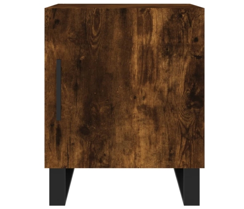 vidaXL naktsskapīši, 2 gab., ozolkoka, 40x40x50 cm, inženierijas koks