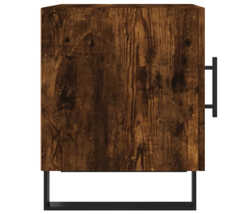 vidaXL naktsskapīši, 2 gab., ozolkoka, 40x40x50 cm, inženierijas koks