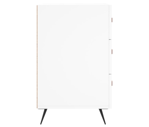 vidaXL naktsskapītis, balts, 40x40x66 cm, inženierijas koks