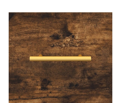 vidaXL naktsskapītis, ozolkoka krāsa, 40x40x66 cm, inženierijas koks