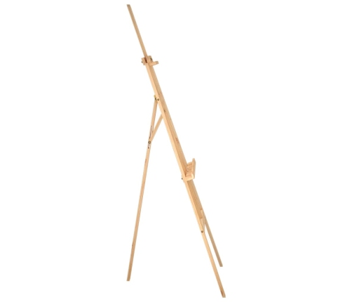 vidaXL molberts, 53,5x95x127 cm, priedes masīvkoks