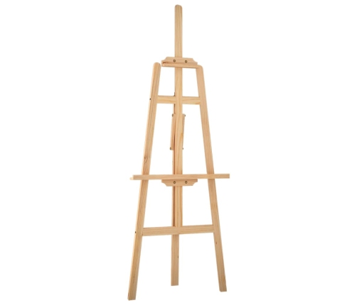 vidaXL molberts, 53,5x95x127 cm, priedes masīvkoks