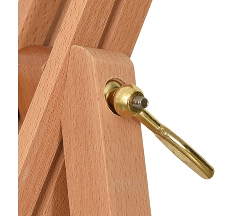 vidaXL molberts, 100x104x172 cm, dižskābarža masīvkoks