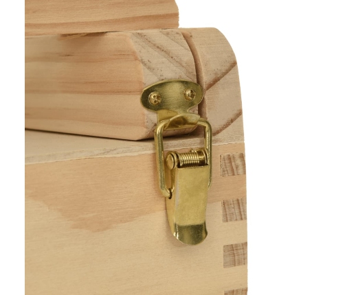 vidaXL galda molberts ar atvilktni, 41,5x37x12 cm, priedes masīvkoks