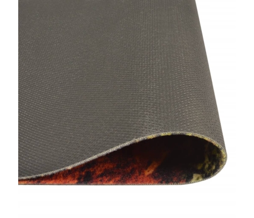 vidaXL virtuves paklājs, mazgājams, karotes un garšvielas, 60x300 cm