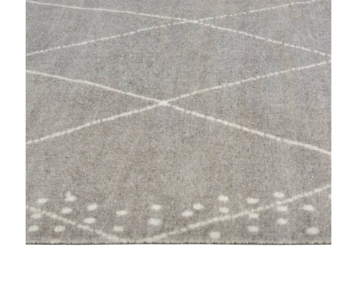 vidaXL virtuves paklājs, mazgājams, rombu apdruka, 60x180 cm, samts