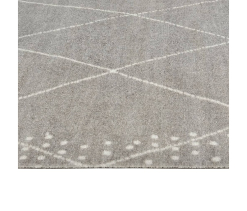 vidaXL virtuves paklājs, mazgājams, rombu apdruka, 60x300 cm, samts