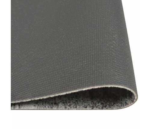 vidaXL virtuves paklājs, mazgājams, betona apdruka, 60x180 cm, samts