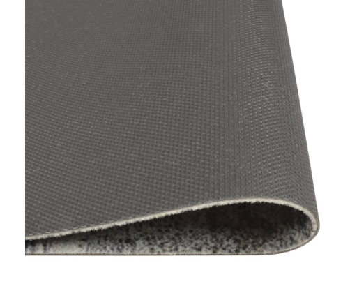 vidaXL virtuves paklājs, mazgājams, betona apdruka, 60x300 cm, samts