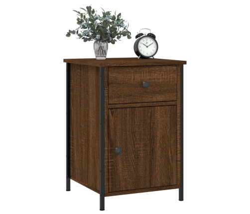 vidaXL naktsskapīši, 2 gab., ozolkoka, 40x42x60 cm, inženierijas koks