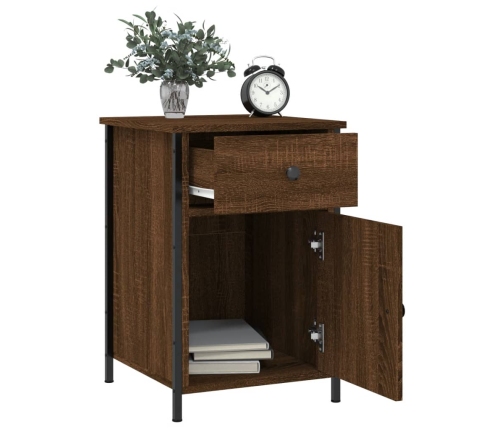 vidaXL naktsskapīši, 2 gab., ozolkoka, 40x42x60 cm, inženierijas koks