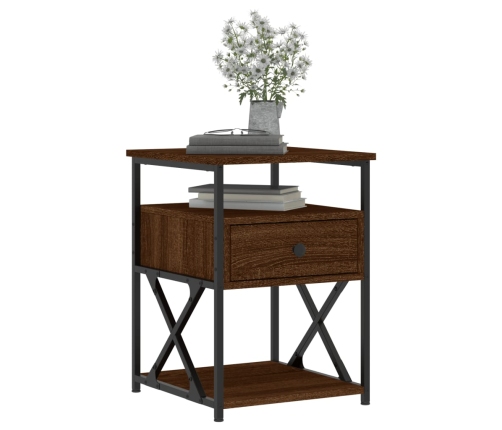 vidaXL naktsskapīši, 2 gab., 40x42x55 cm, inženierijas koks, ozolkoka