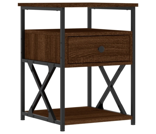 vidaXL naktsskapīši, 2 gab., 40x42x55 cm, inženierijas koks, ozolkoka