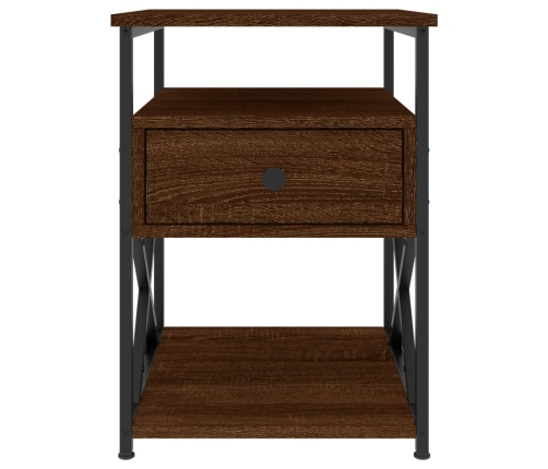 vidaXL naktsskapīši, 2 gab., 40x42x55 cm, inženierijas koks, ozolkoka